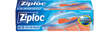 ジップロック® フリーザーバッグM